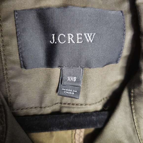J. Crew Green Utility Jacket with Structured Silhouette - Picture 5 of 12